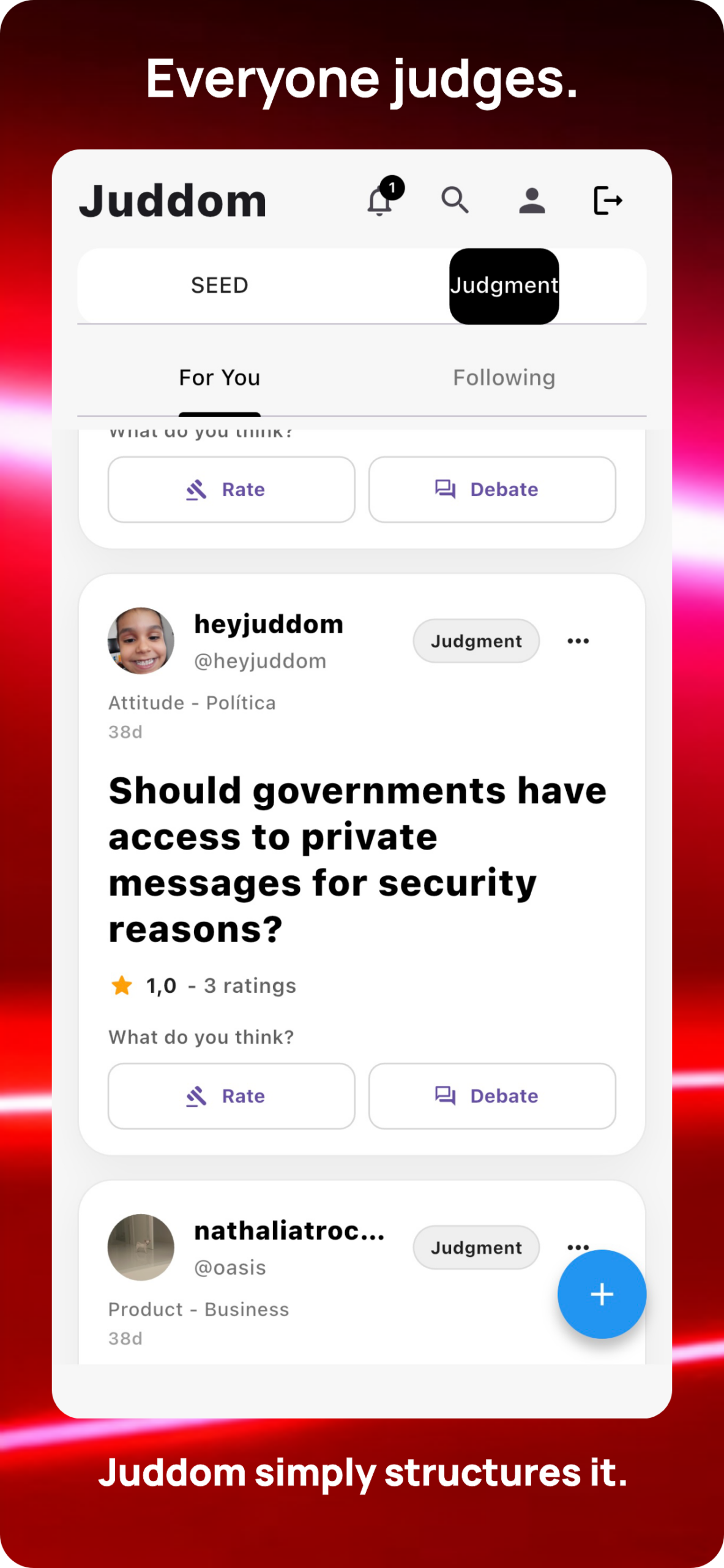 Juddom Feed Screenshot